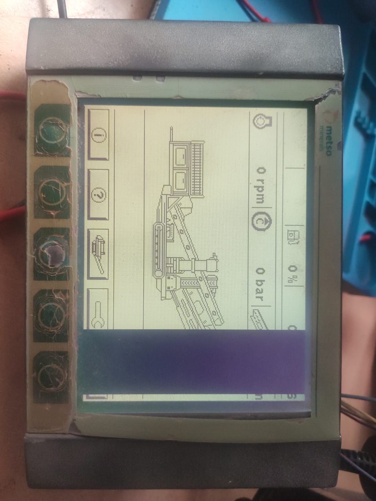 Reparacion de display METSO 3