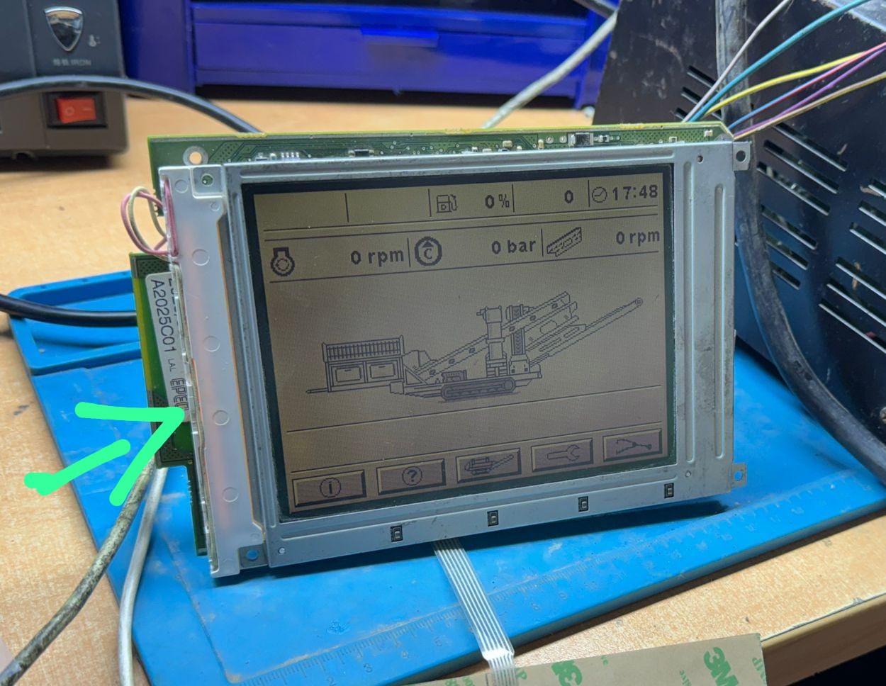 Reparacion de display METSO 4