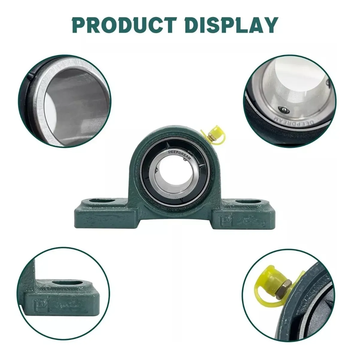 Chumacera de piso vista 3